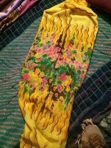 Sale 2 Combo Saree Yellow And Pink