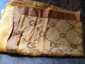 Saree With Stitched Blouse