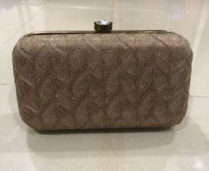 Elegant Gold Clutch