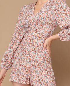 Floral Print Dress Size M @50% Off Sale