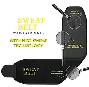 Sweat Slim Belt Men Women Gym Fitness