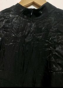 Charcoal Color Shining Top For 36 Bust