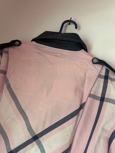 Short Checkered Kurta