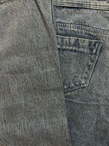 Light blue wash trendy denim jeans