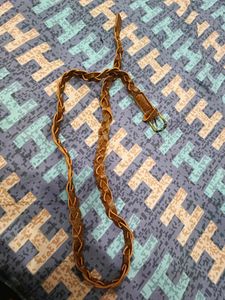Braided Brown Belt