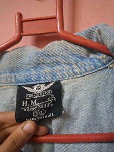 H&amp;M Crop Denim Jacket
