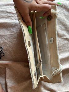 White Sequence Clutch