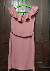 Peach Pink Dress