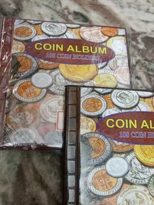 108 Pcs Coin Holder Album Both