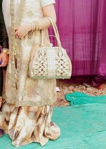 Lehenga Choli With 3D Print And Separate Koti