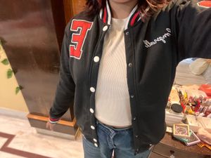 Black Varsity jacket