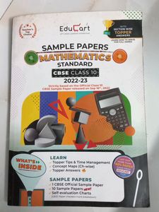 Educart Sample Paper Class 10 Standard Maths