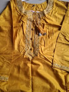 Mustard Kurti