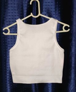 White Crop Top ✨
