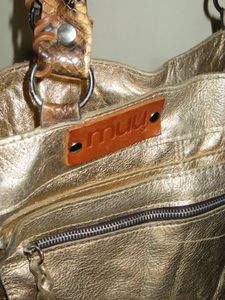 Metallic Gold Handbag