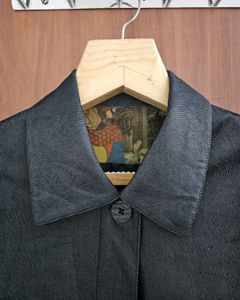 Black Peacoat Jacket