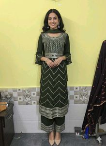 Elegant Green Kurta Set