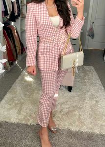 Zara Checkered Co-ord Set