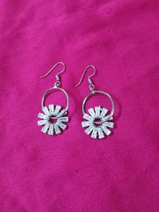 Silver ad stone Dangle Earrings 11 combo