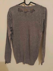 Grey Woolen Top