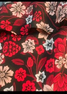 Red Floral Dess