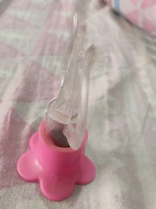 Old Plastic Trishul Written OM on it( Lord Shiva blessing)