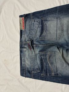 Cool Blue Denim Jeans