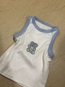 Cute Bear Graphic Tank Top