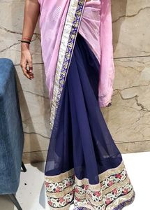 Beautiful Saree With Blouse Set  ❤️