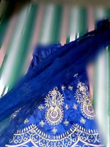 Elegant Blue Lehenga Choli