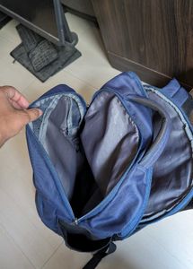 American Tourister Blue Laptop Backpack.