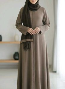 Elegant Brown saudi abaya