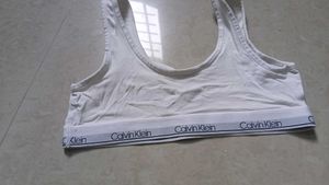 Calvin Klein White Bra