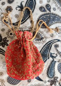 Potli Handbag For Lehenga
