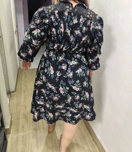 Floral Print Pretty Dress