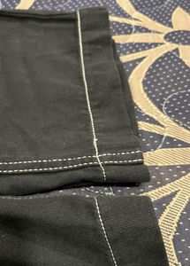 Black Straight Leg Jeans