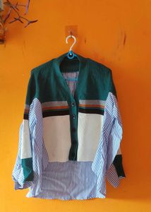 Cardigan Wool Shirt