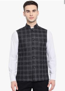 🆕Men's Pure Wool Indian Traditional Nehru Jacket