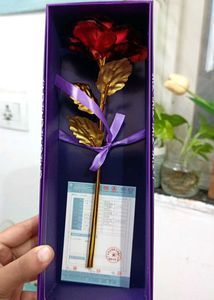 24K Gold Plated Rose - For Gift