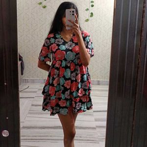 Floral Print Dress