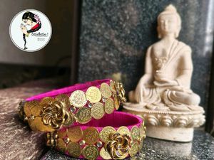 Coin Embellished Bangles