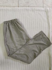 Grey Straight Pant