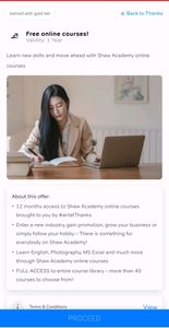 Free 1 Year Online Course of Shaw Academy 😍