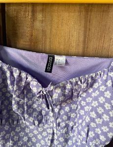 Puff Sleeves Floral Top