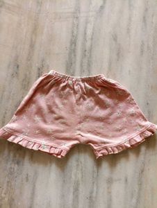 Cute Pink Baby Shorts