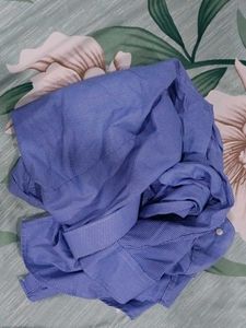 Blue Patterned Shirt