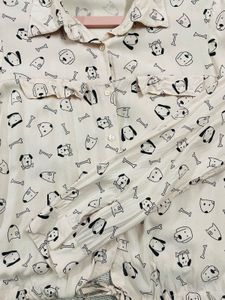 Print Button-Down Shirt