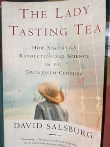 THE LADY TASTING TEA
