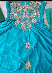 Super Anarkali Long Flare Kurti🤩 ..