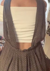 Polka Dot Mini Y2K Top